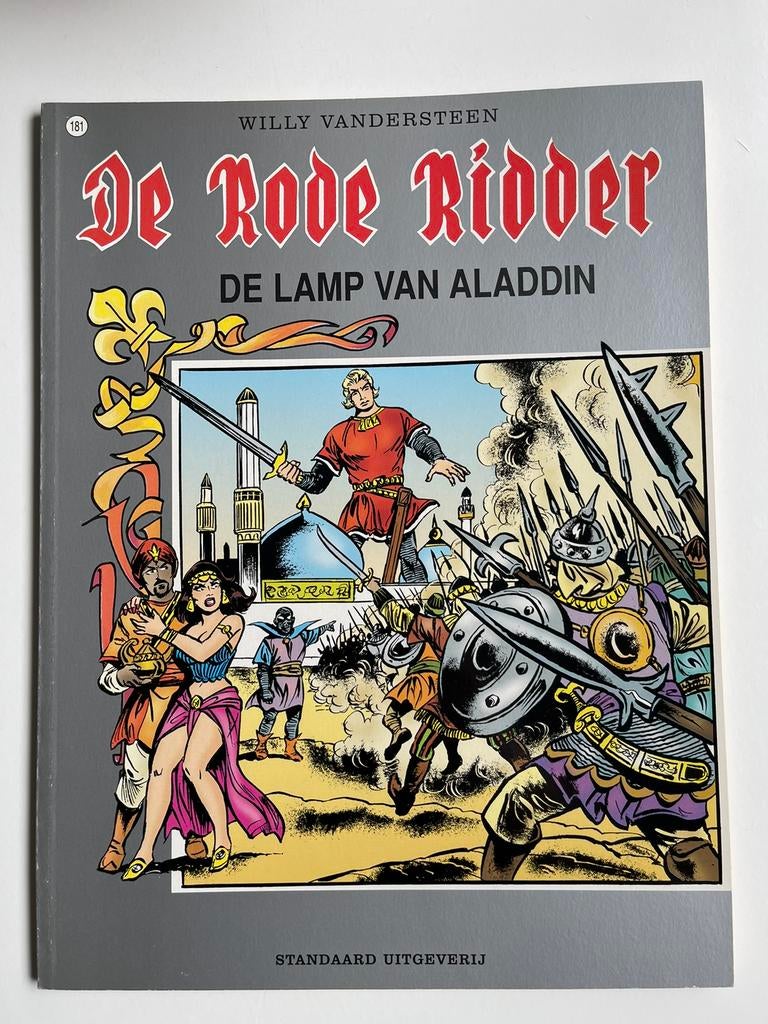 De rode ridder De lamp van aladdin Nieuwstaat L176, Ophalen of Verzenden