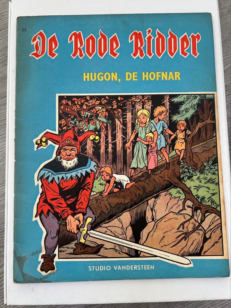 De Rode Ridder 23 Hugon de Hofnar eerste druk 1965, Enlèvement ou Envoi