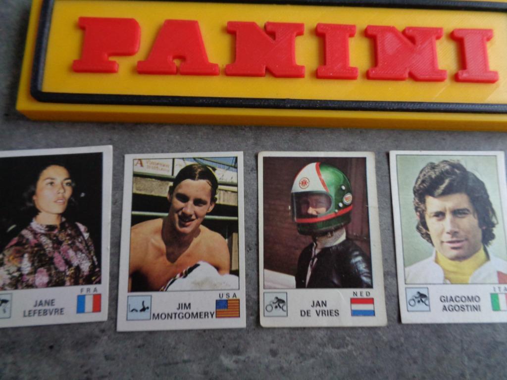 AUTOCOLLANT DE FOOT  PANINI   VEDETTES DE SPORT   4X dif, Hobby & Loisirs créatifs, Autocollants & Images, Autocollant, Envoi