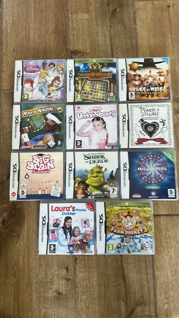 Nintendo ds games, Ophalen of Verzenden, Gebruikt