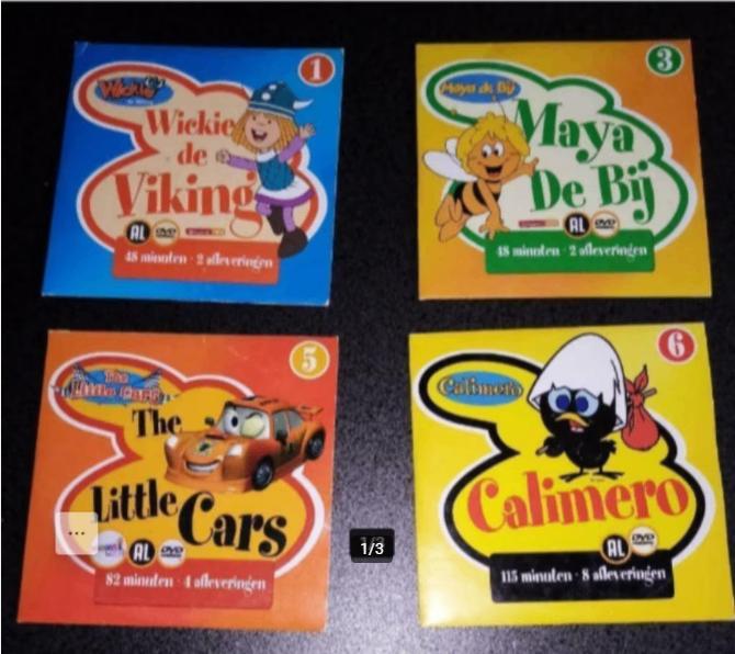 11 dvd's voor kinderen - Al - 1€/dvd, Alle leeftijden, Ophalen of Verzenden, Gebruikt, Tv fictie