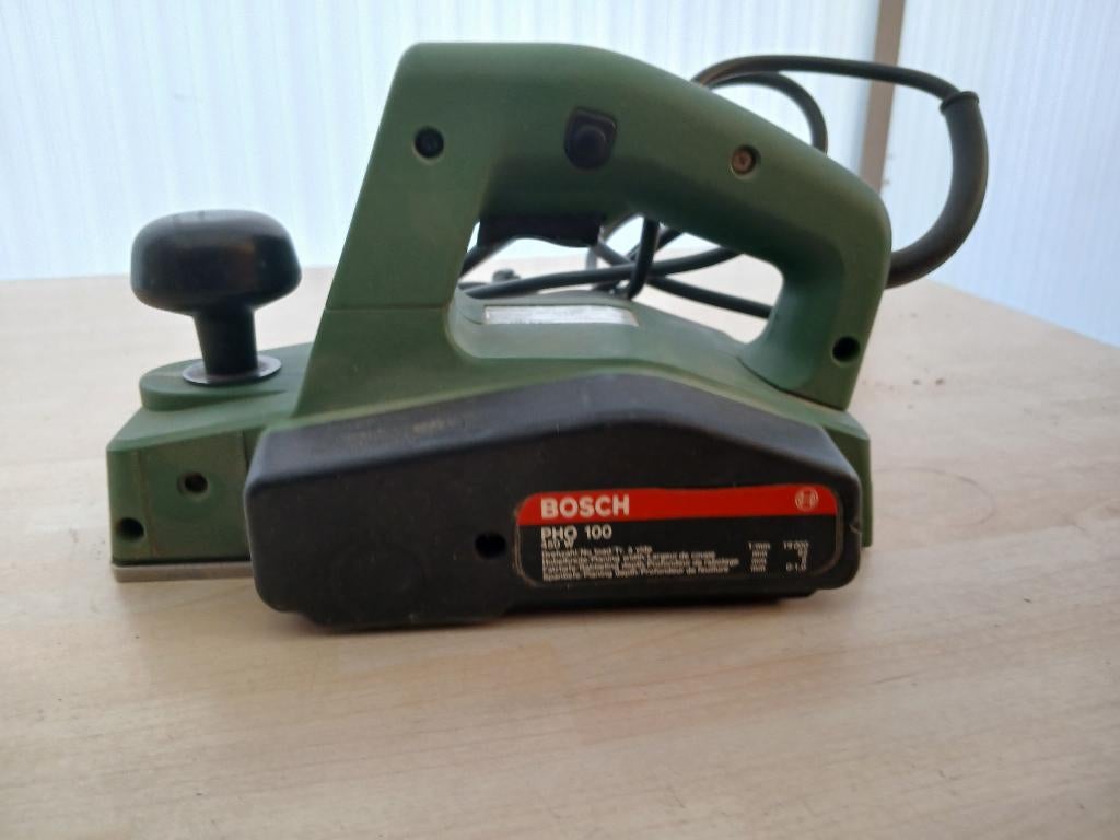 Bosch elektrische houtschaaf, Ophalen, Gebruikt