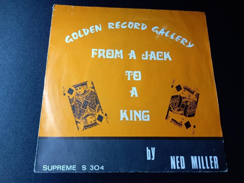 Ned Miller ‎– From A Jack To A King / Parade Of Broken Heart, Enlèvement ou Envoi, Single, Comme neuf, Pop