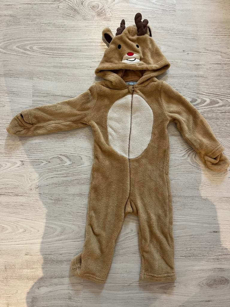 Verkleedpak Onesie Rendier 18maand, Kinderen en Baby's, Ophalen, Zo goed als nieuw