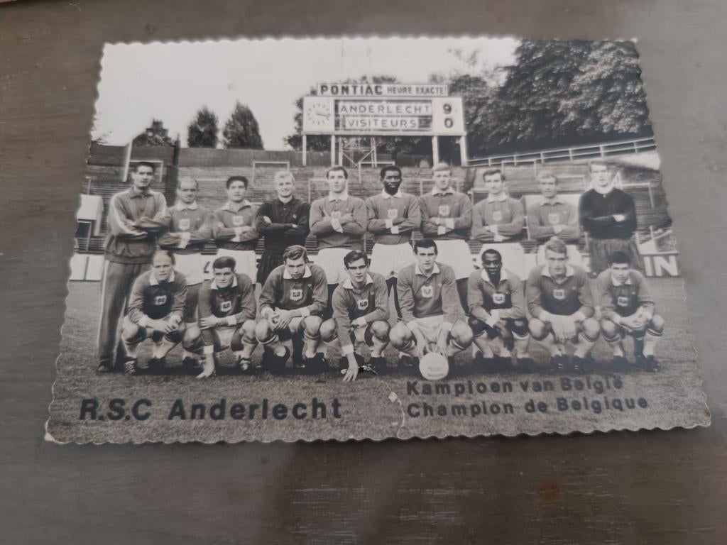 Carte équipe RSC Anderlecht / team card RSCA