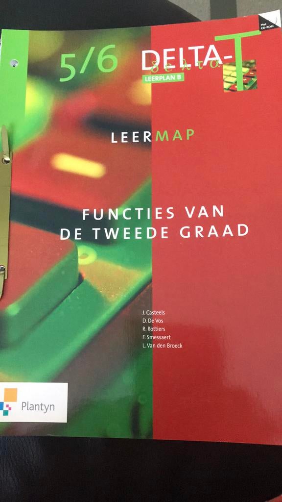 Functies van de tweede graad, Boeken, Schoolboeken, Ophalen of Verzenden, Nieuw