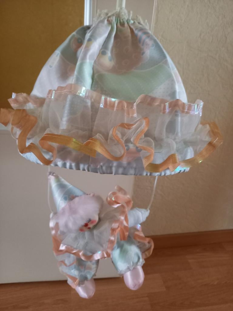 MAGNIFIQUE LUSTRE PIERROT POUR ENFANTS, Enlèvement ou Envoi, Comme neuf, Lampe