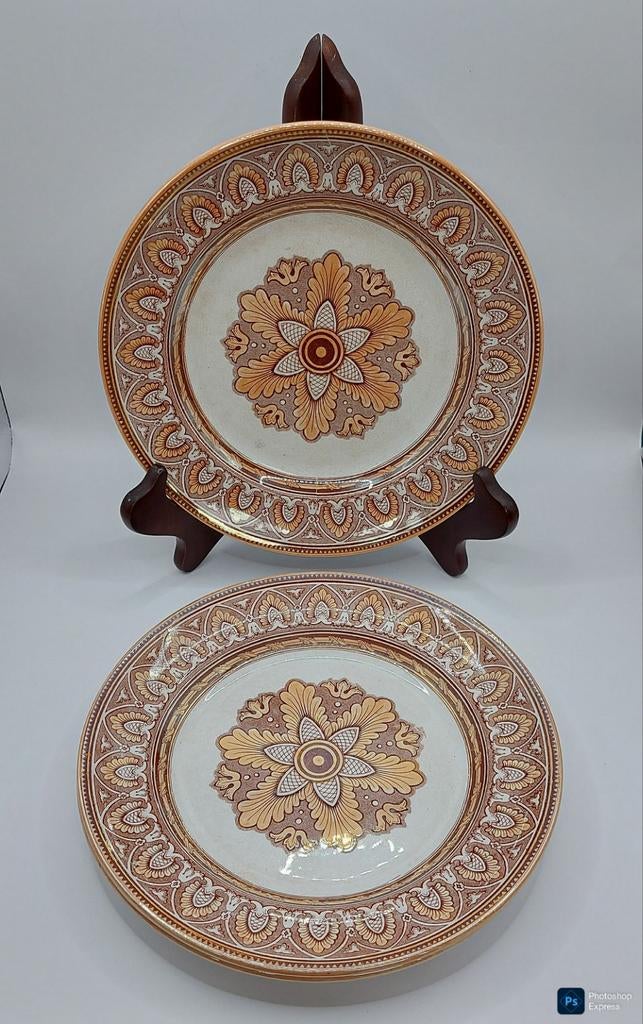 3 dessertborden P Regout Tancrede, Antiek en Kunst, Ophalen of Verzenden