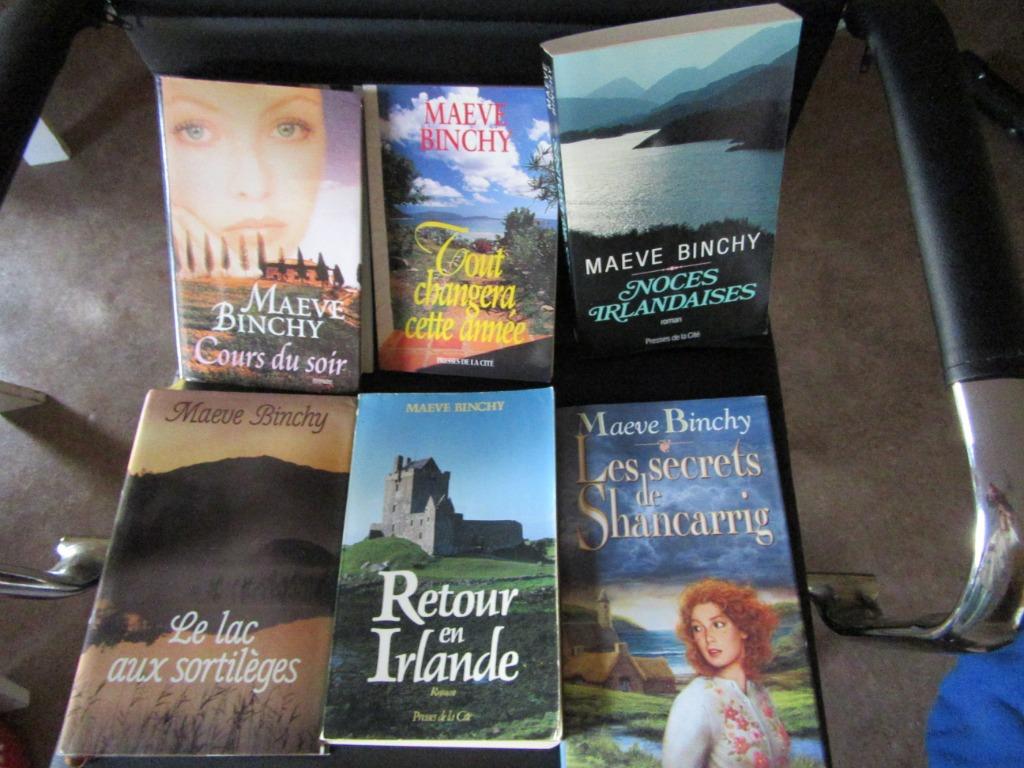 E lot de 6 romans de Maeve Binchy, Boeken, Romans, Gelezen, Ophalen