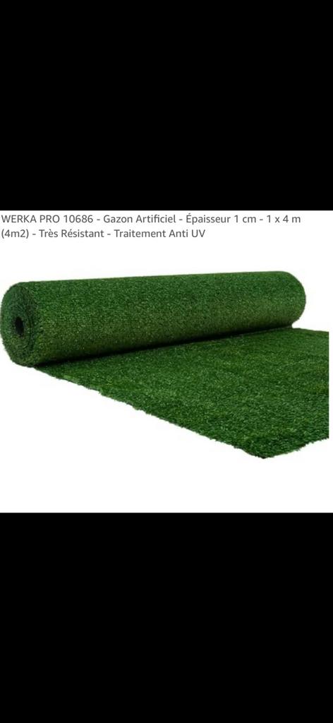 Gazon artificiel 4m2, Jardin & Terrasse, Gazon & Gazon artificiel, Neuf, Gazon artificiel, Moins de 10 m², Enlèvement ou Envoi