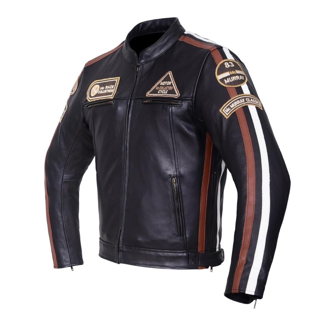 Blouson de moto veste moto en cuir neuf homologué CE neuf, Motos, Envoi, Neuf, avec ticket, Femmes, Manteau | cuir