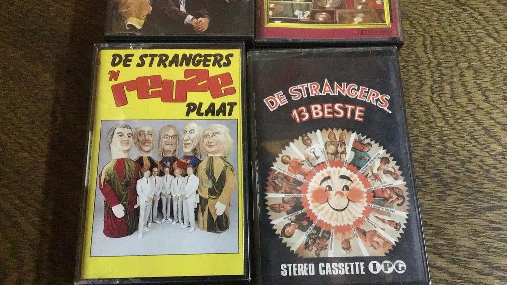 De stragers, Cd's en Dvd's, Cassettebandjes, Gebruikt, 2 t/m 25 bandjes, Ophalen of Verzenden, Origineel