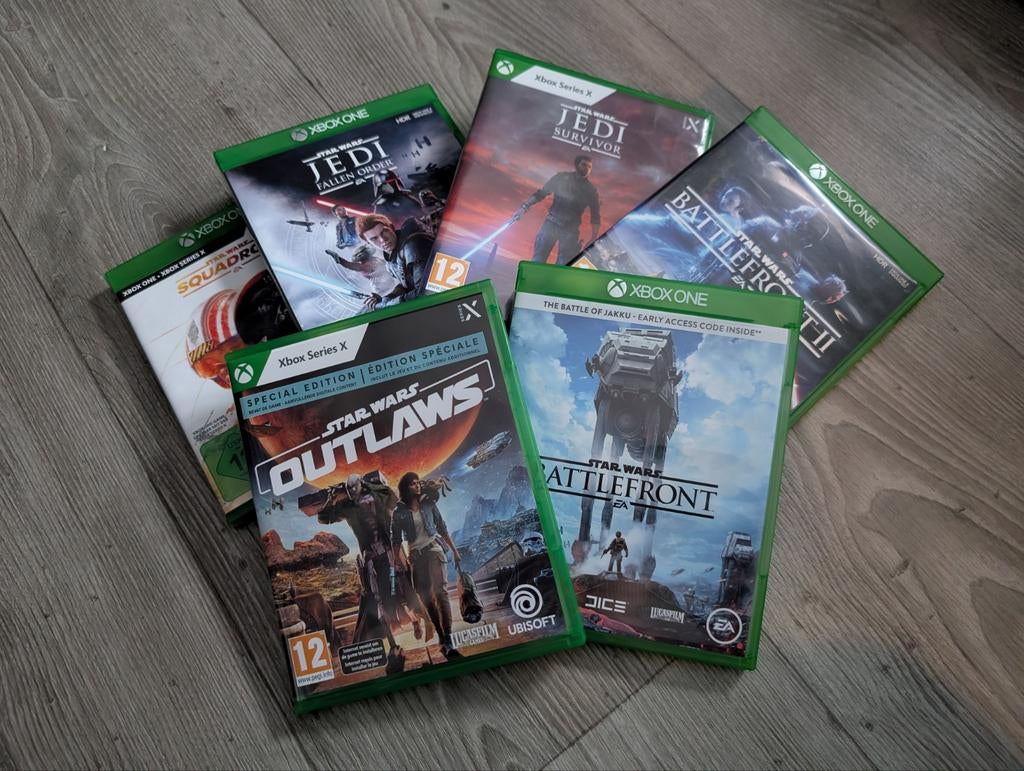 Xbox series X/S Xbox One Star Wars games bundel, Games en Spelcomputers, Ophalen of Verzenden