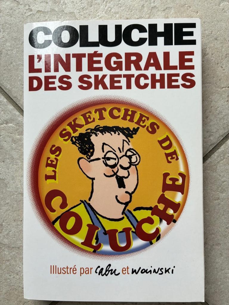 Livre d’humour L’intégrale des sketches Coluche - Éditions d, Overige typen, Coluche, Ophalen, Gelezen