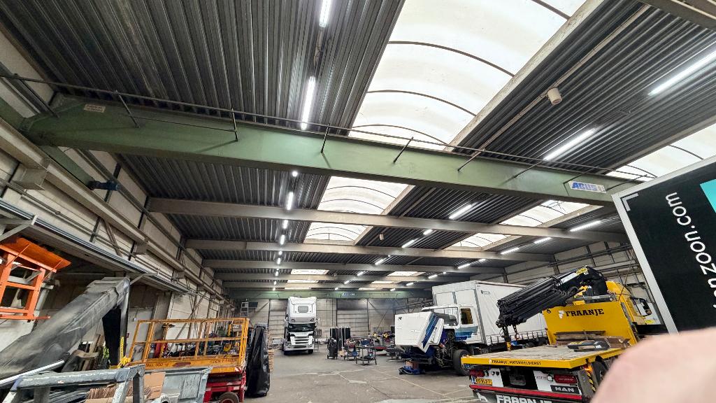 Rolbrug 23.630 mm / 4 ton / Abus / 6 m hijshoogte, Ophalen of Verzenden, Gebruikt, Elektrisch