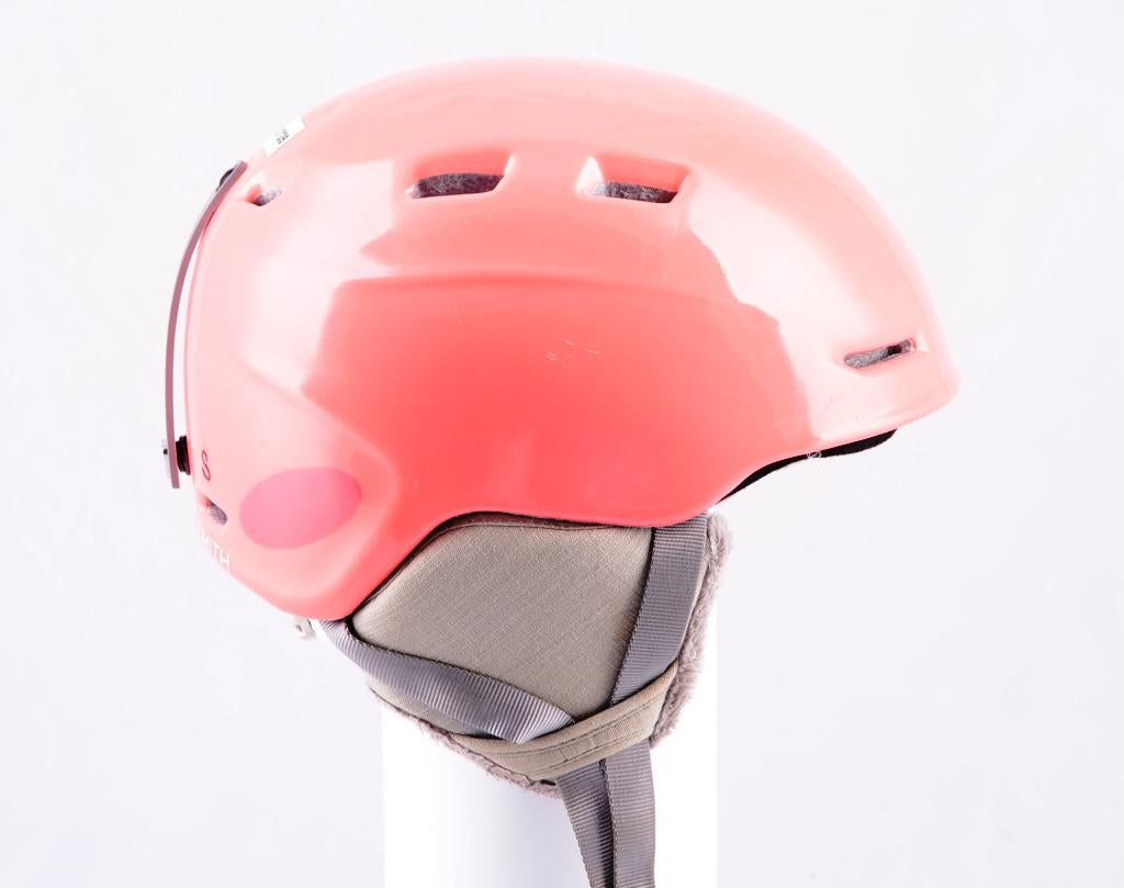 49 51 53 cm ski snowboard helm SMITH ZOOM JR., Ophalen of Verzenden, Gebruikt, Ski, Carve