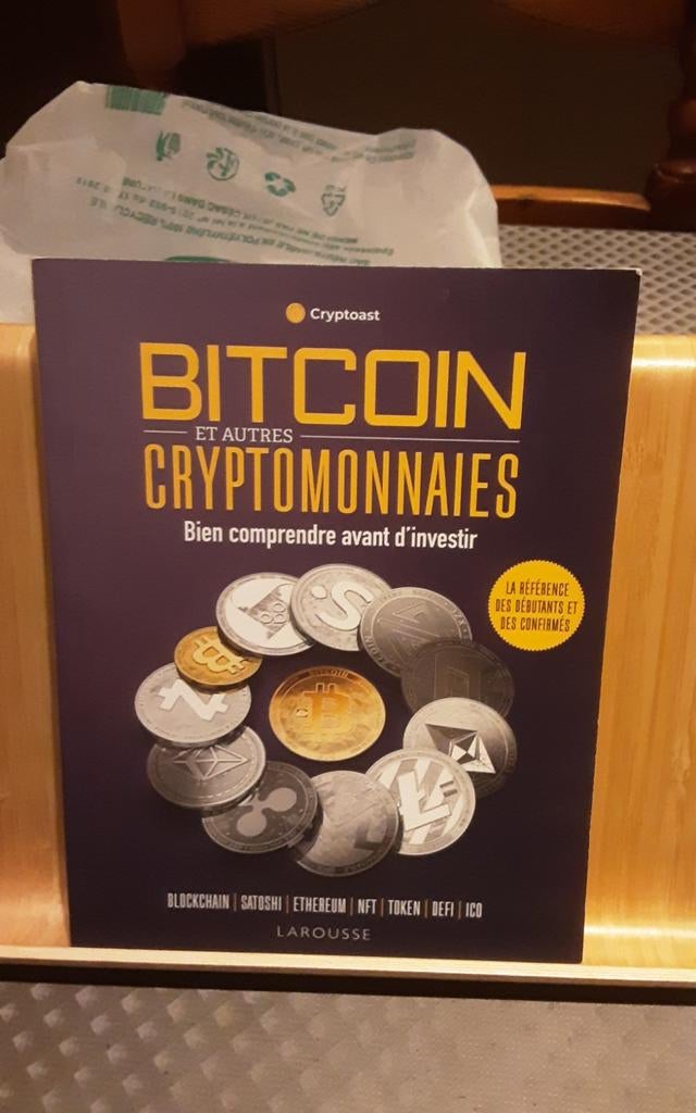 Bitcoin et autres criptomonnaye boek, Enlèvement ou Envoi