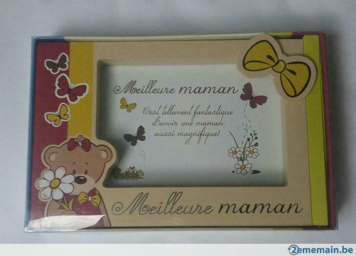 Kwikki cadre: Meilleure maman neuf sous blister, Enlèvement ou Envoi, Neuf, Bois