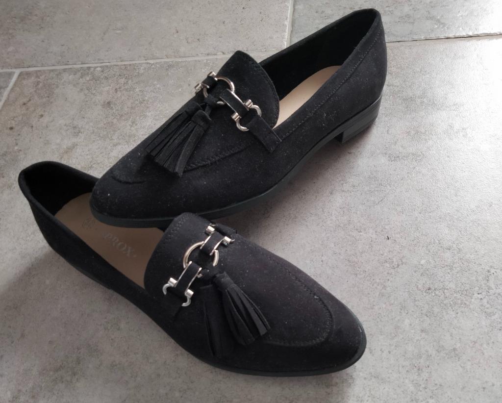 NIEUW Paar zwarte damesschoenen Maat: 39, Kleding | Dames, Schoenen, Schoenen met lage hakken, Zwart, Nieuw, Ophalen of Verzenden