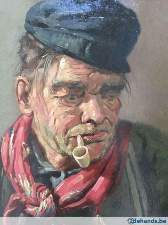 Schilderij Karel De Bauw, Ophalen