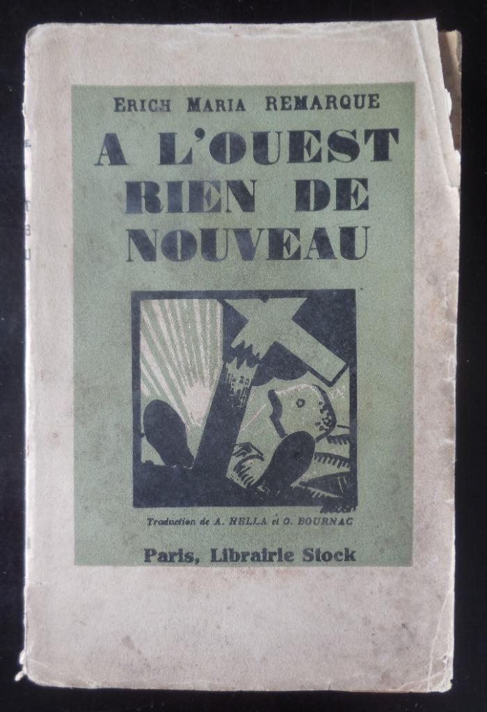 A l'ouest rien de nouveau - E. M. Remarque - 1929, Ophalen of Verzenden, Gelezen