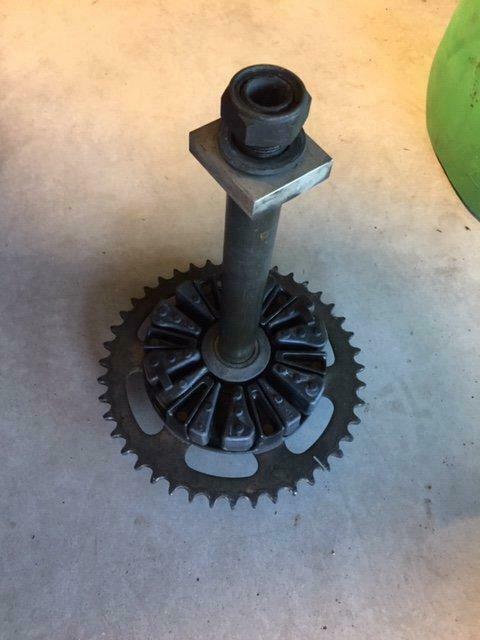 acheteras tandwieldrager yamaha r1 2000 2001, Ophalen, Gebruikt