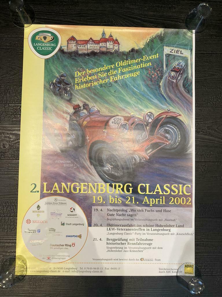 Poster 2. langenburg Classic 2002, Ophalen, Rechthoekig Staand, Nieuw, Sport