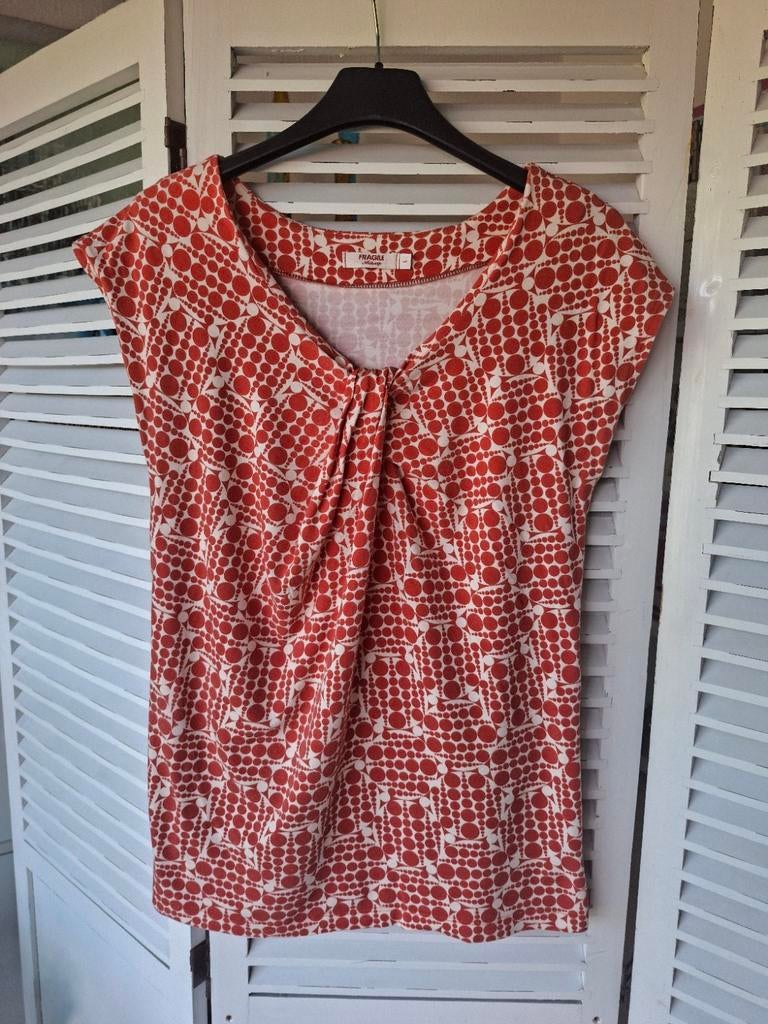 T-shirt topje Fragile Antwerp maat L uistekende staat, Kleding | Dames, Fragil, Maat 42/44 (L), Ophalen of Verzenden, Zo goed als nieuw