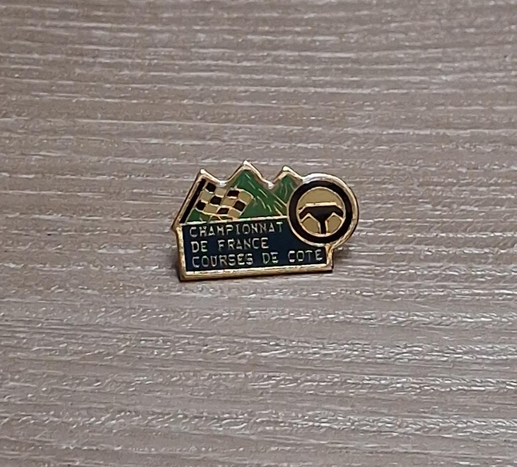 PIN - CHAMPIONNAT DE FRANCE - RALLY - RALLYE, Envoi, Utilisé, Sport, Insigne ou Pin's