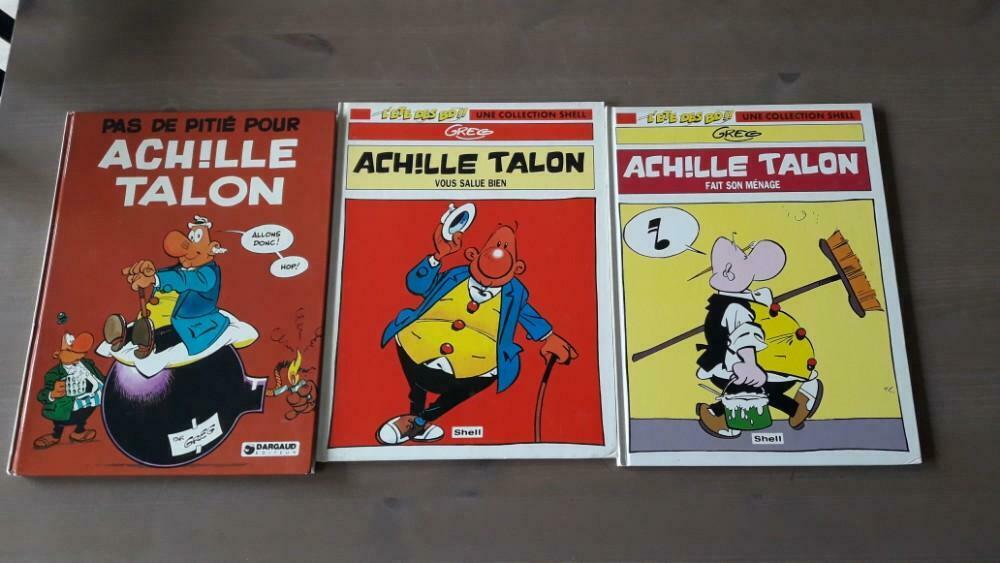 161) Achille Talon, Livres, Enlèvement, Utilisé