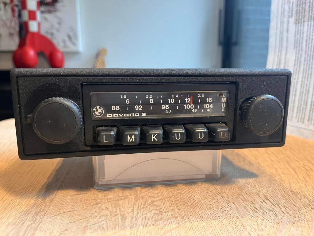 Vintage autoradio BMW Bavaria S, Ophalen, Gebruikt