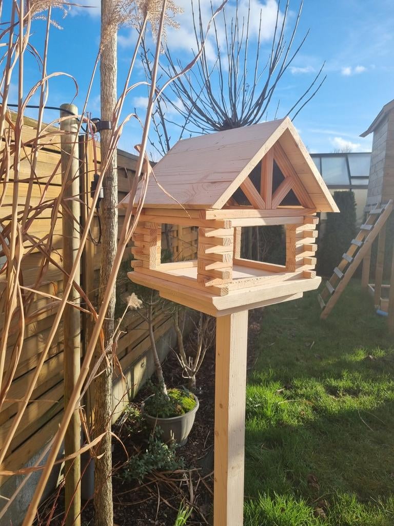 Voegelhuis op paal, Tuin en Terras, Ophalen of Verzenden