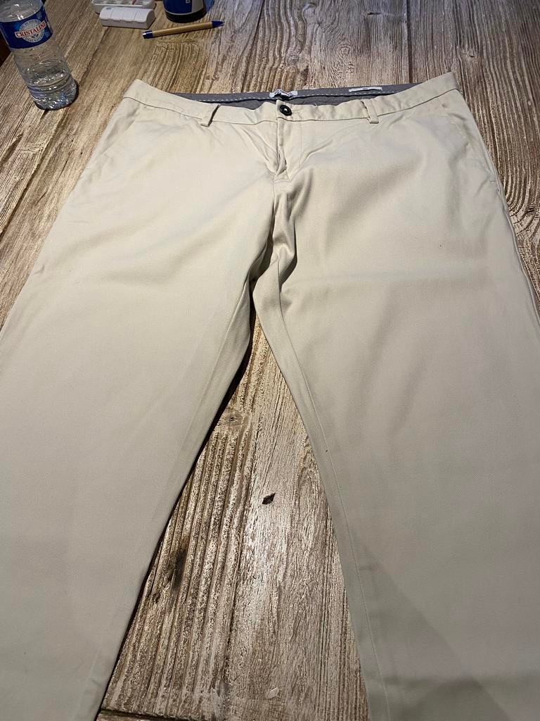Nette herenbroek le parfait by jules maat 46, Le parfait by jules, Beige, Ophalen of Verzenden, Gedragen