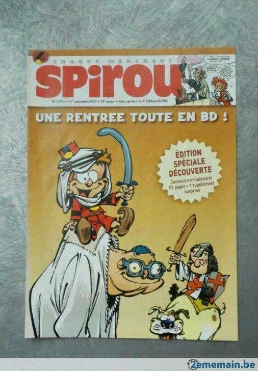 Spirou magazine promotionnel sept 2010, Enlèvement ou Envoi, Neuf
