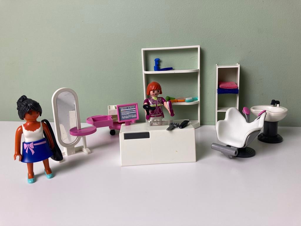Playmobil kapsalon, Ophalen of Verzenden, Zo goed als nieuw, Los Playmobil