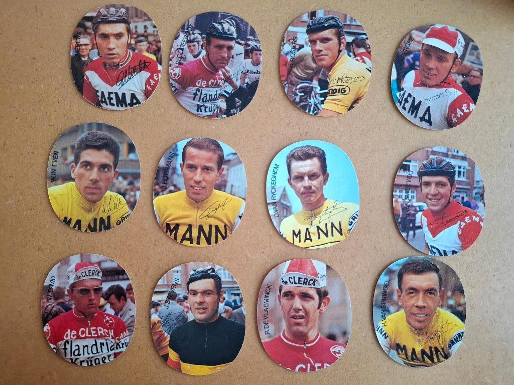 Wielrenners - chiquita, ovaaltjes, Verzamelen, Ophalen of Verzenden, Zo goed als nieuw, Spelerskaart