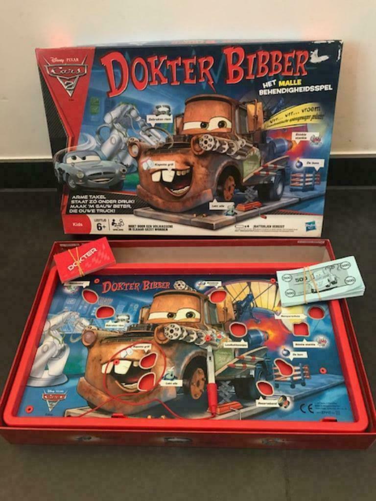 Dokter Bibber Cars Gezelsschapsspel, Kinderen en Baby's, Ophalen of Verzenden, Zo goed als nieuw, 6 jaar of ouder