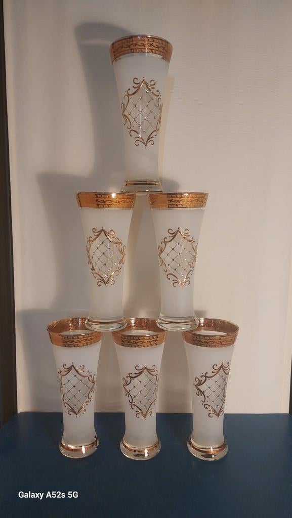 Beaux verres à bière ou à boire anciens., Enlèvement ou Envoi