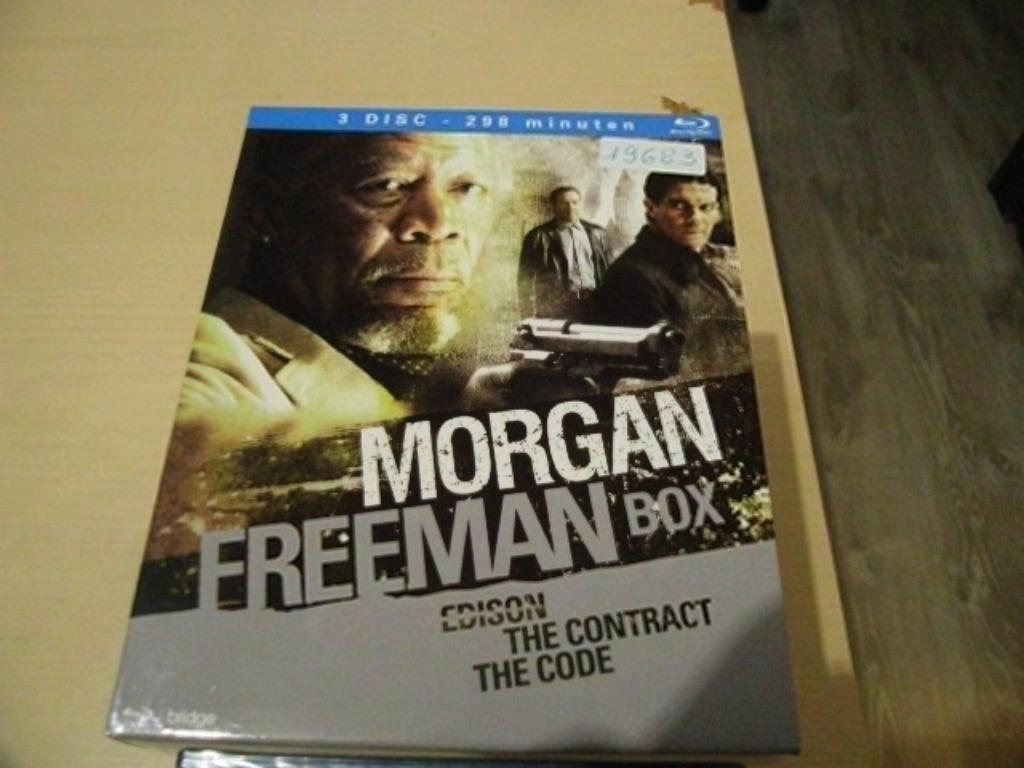 morgan freeman  3 box  blu-ray, Enlèvement ou Envoi