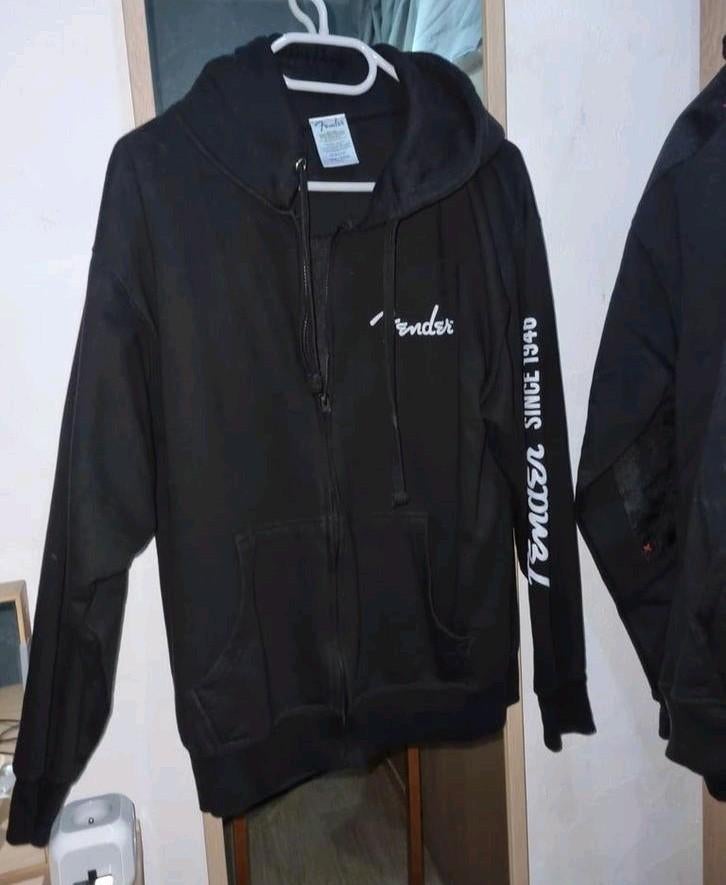 Hoodie a tirette  Original Fender guitars taille L, Enlèvement ou Envoi, Comme neuf