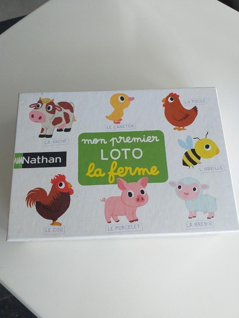 jeu de loto -  Nathan (à partir de 2 ans), Ophalen of Verzenden, Zo goed als nieuw