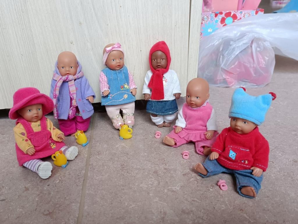 Baby Born Miniworld winter, Kinderen en Baby's, Speelgoed | Poppen, Ophalen of Verzenden, Gebruikt, Overige typen