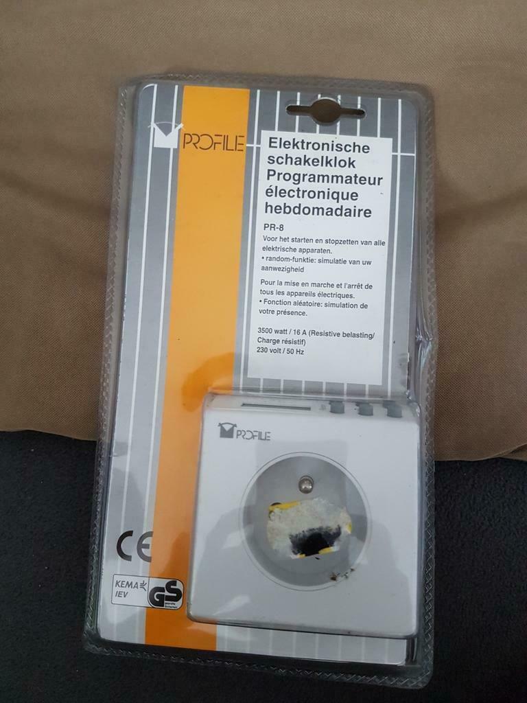 Elektronische schakelklok NIEUW, Ophalen of Verzenden, Nieuw, Overige typen