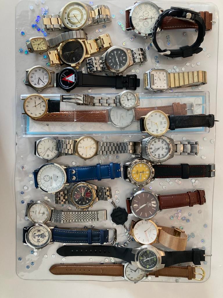 Lot Vintage horloges, Ophalen, Zo goed als nieuw