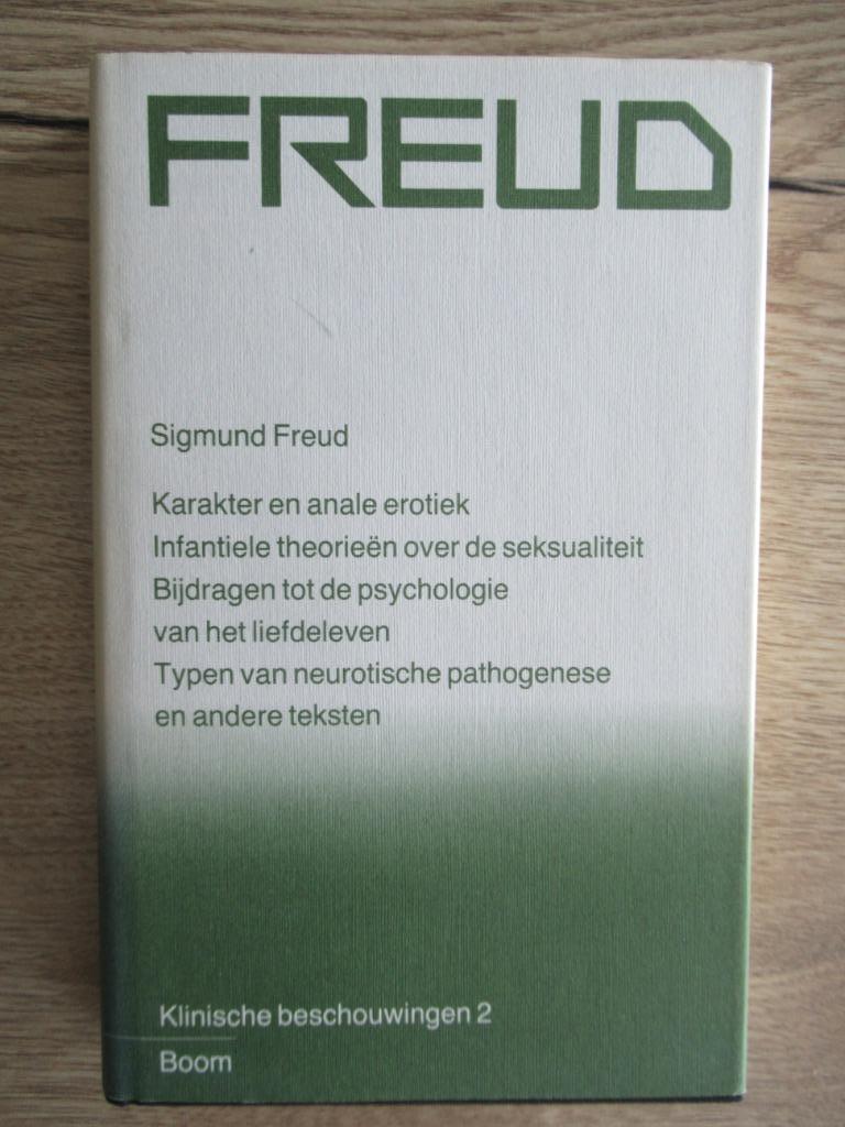 FREUD Sigmund, karakter en anale erotiek en andere teksten, Enlèvement ou Envoi, Comme neuf, Freud Sigmund