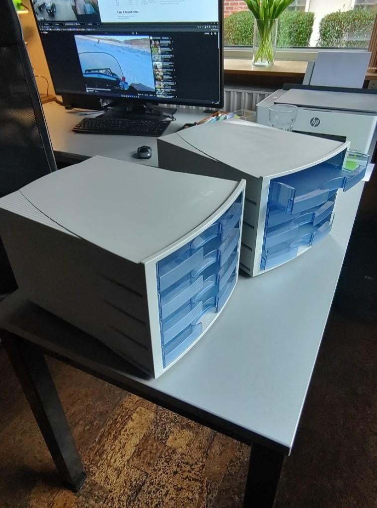 Ladebox, ladekast HAN twee stuks, Ophalen, 5 laden of meer, Zo goed als nieuw, Minder dan 100 cm