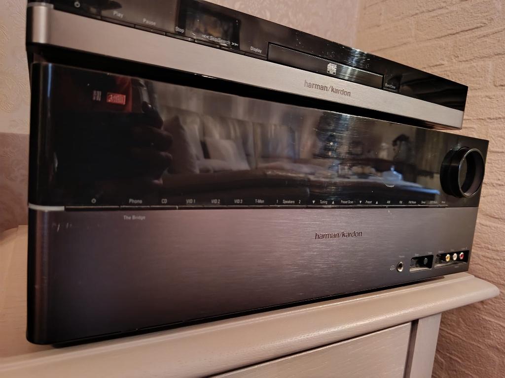 Harman cardon versterker radio cd speler, Ophalen, Gebruikt, Cd-speler