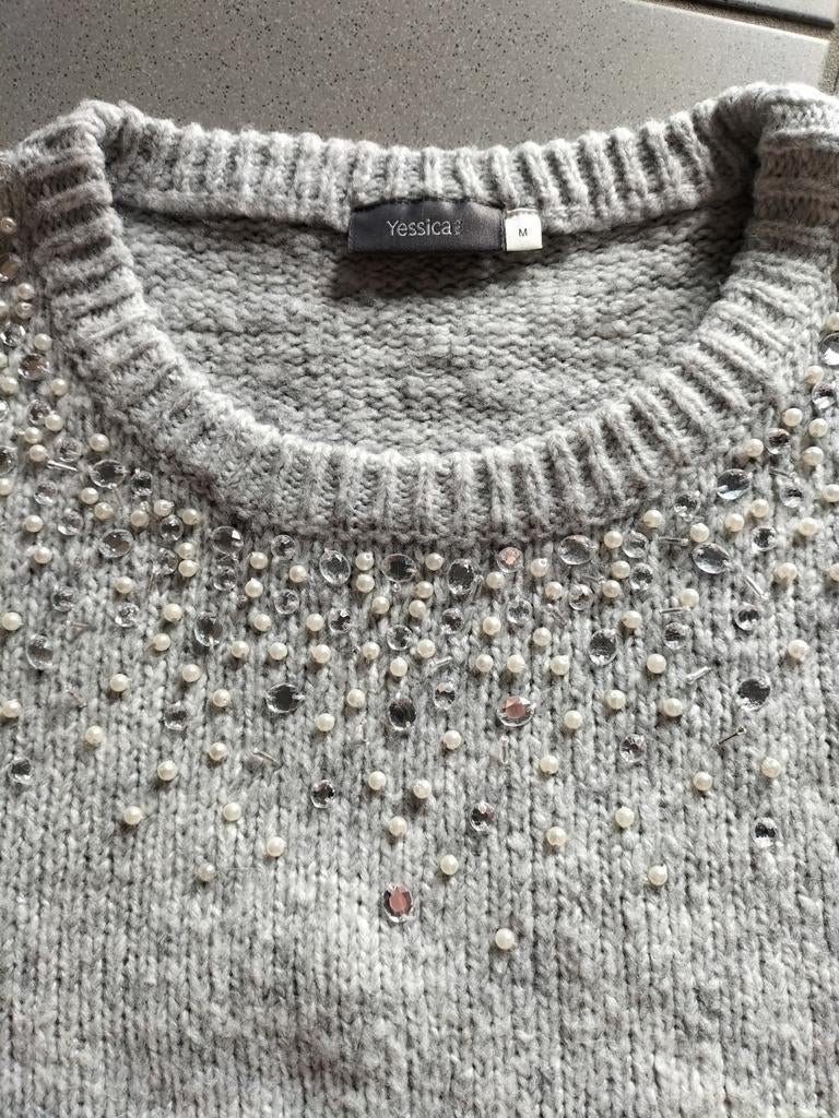 Dames trui grijs met glitters, Kleding | Dames, Ophalen