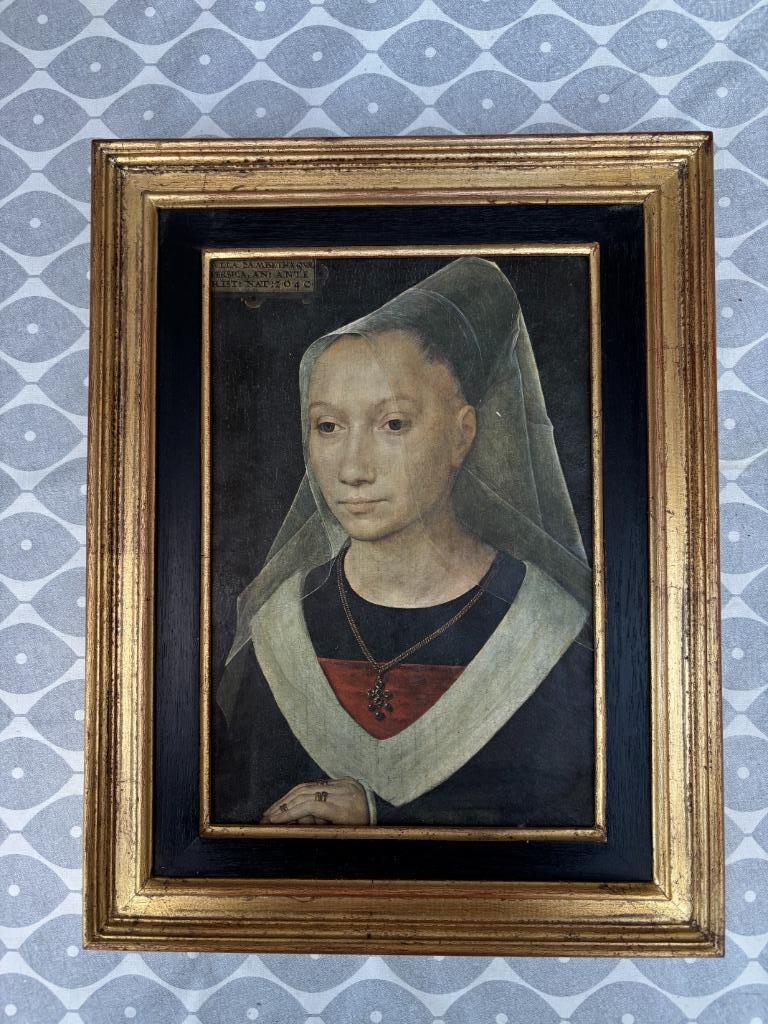 Portret van een jonge vrouw, Ophalen