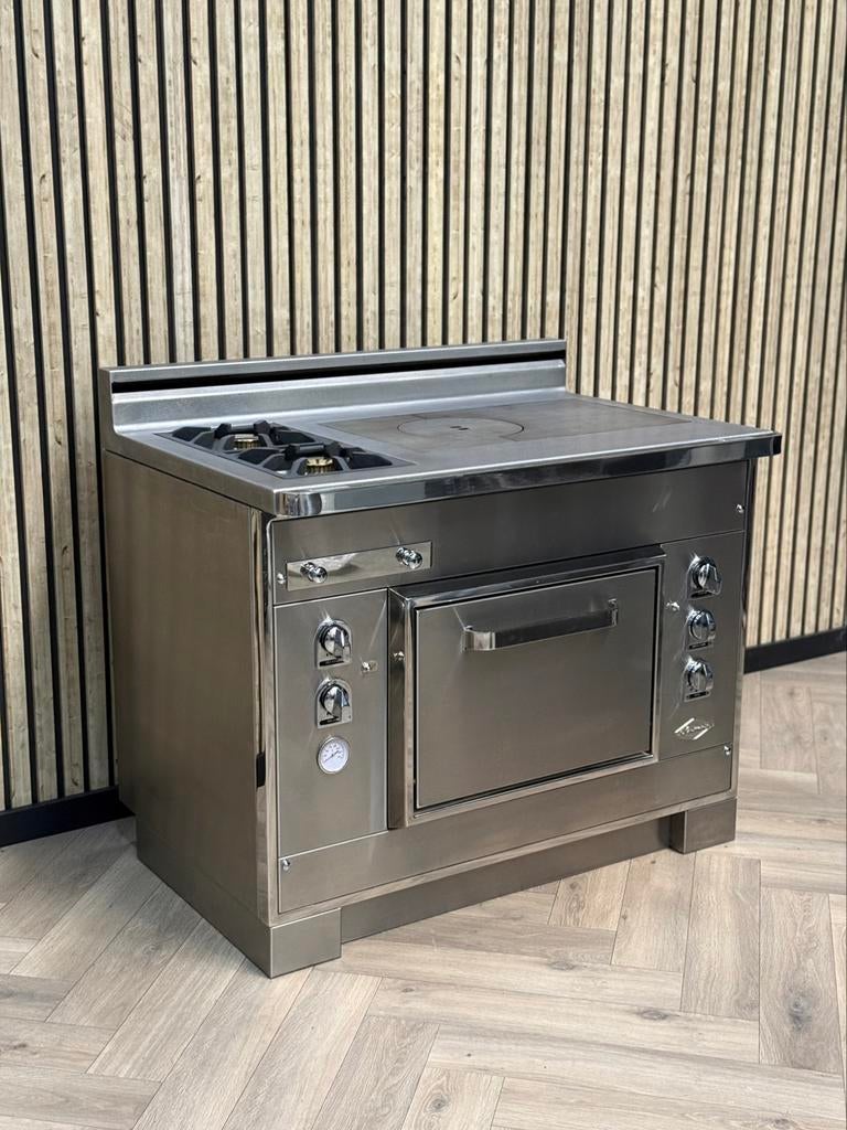 NIEUW E-Caumartin Inox Gas + Elektrische Oven, Enlèvement ou Envoi, Gril, Gaz